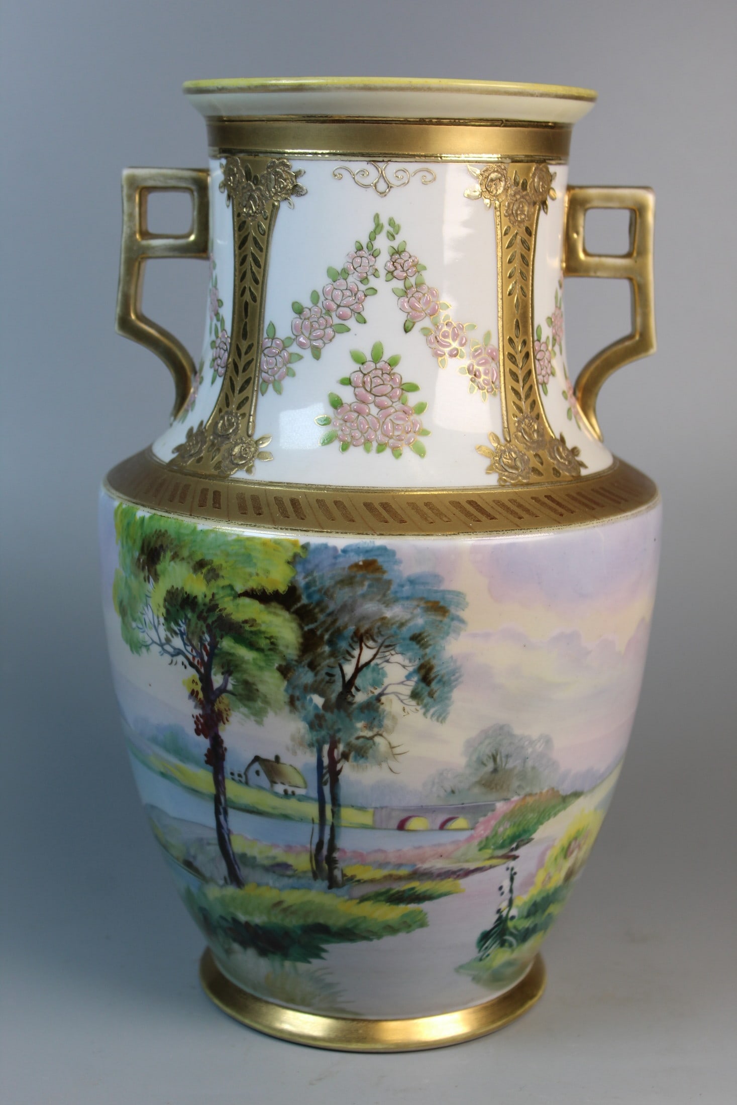 Hand Painted Nippon Vase (1 of 6)