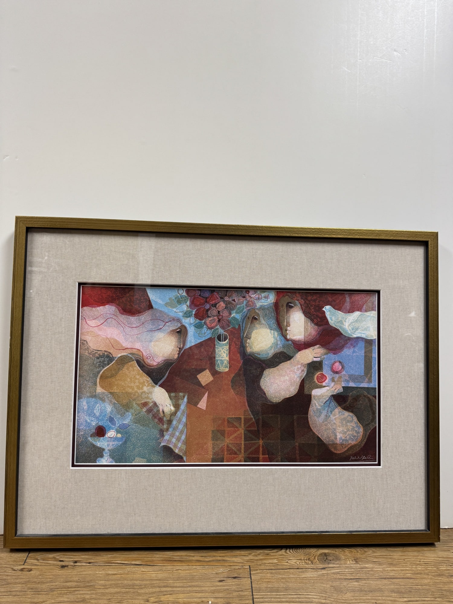 Sunol Alvar signed lithograph (1 of 3)