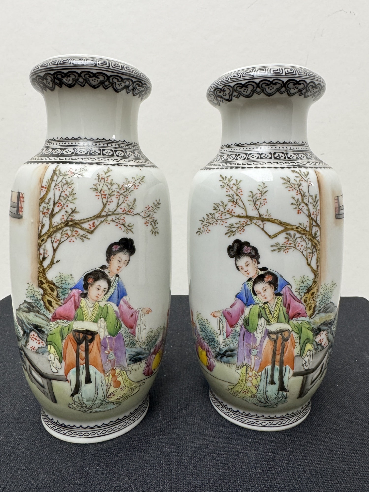 Pair of Chinese Porcelain Vases (1 of 4)