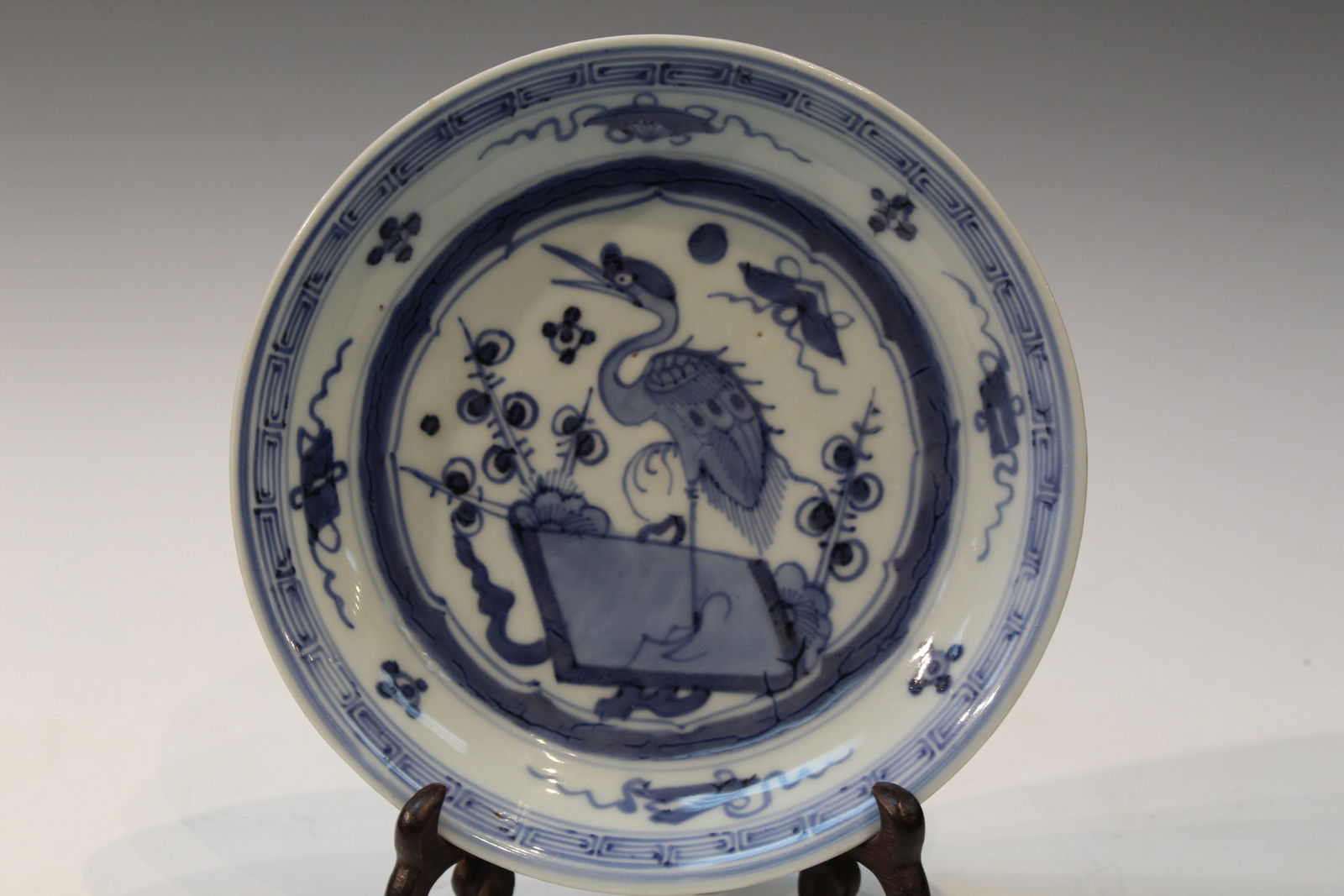 Chinese Blue and White Porcelain Dish (1 of 7)