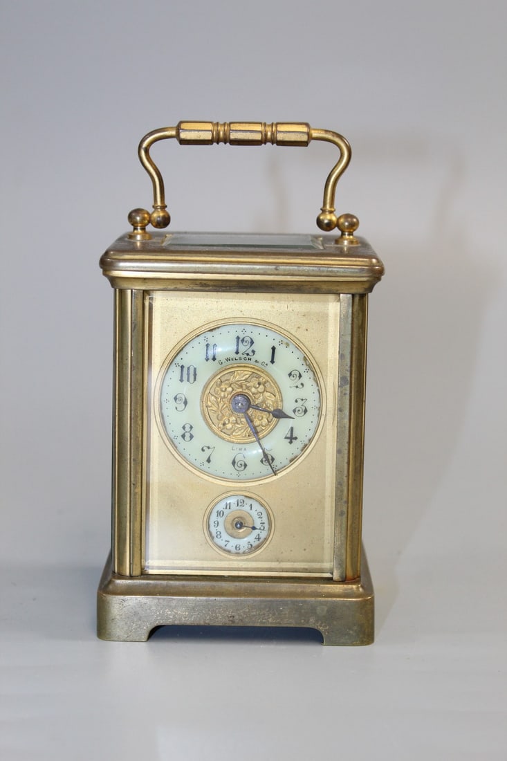 French G. Welsch & Ca Lima Carriage Clock. (1 of 6)