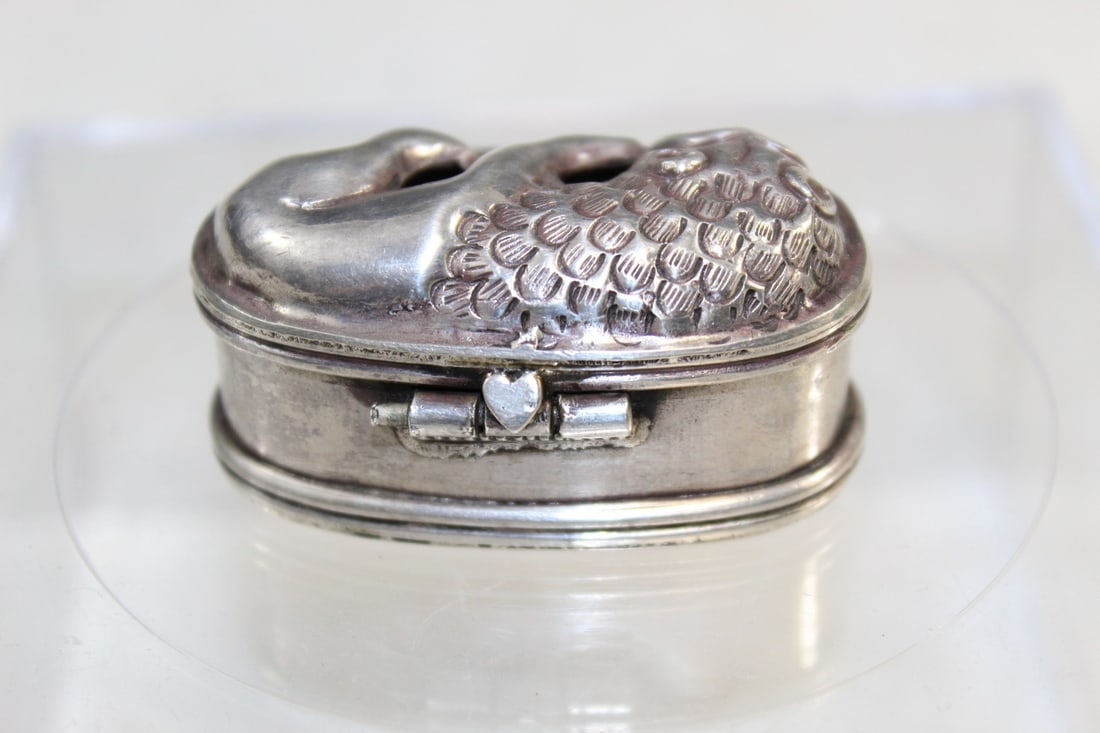 Sterling Snuff Box - 2