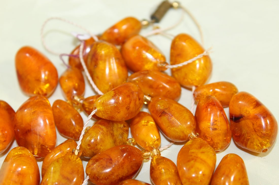 Amber-like Beads - 2