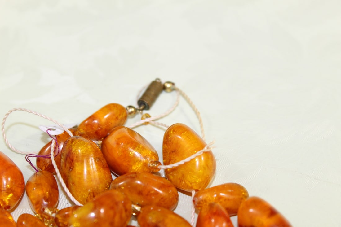 Amber-like Beads - 3