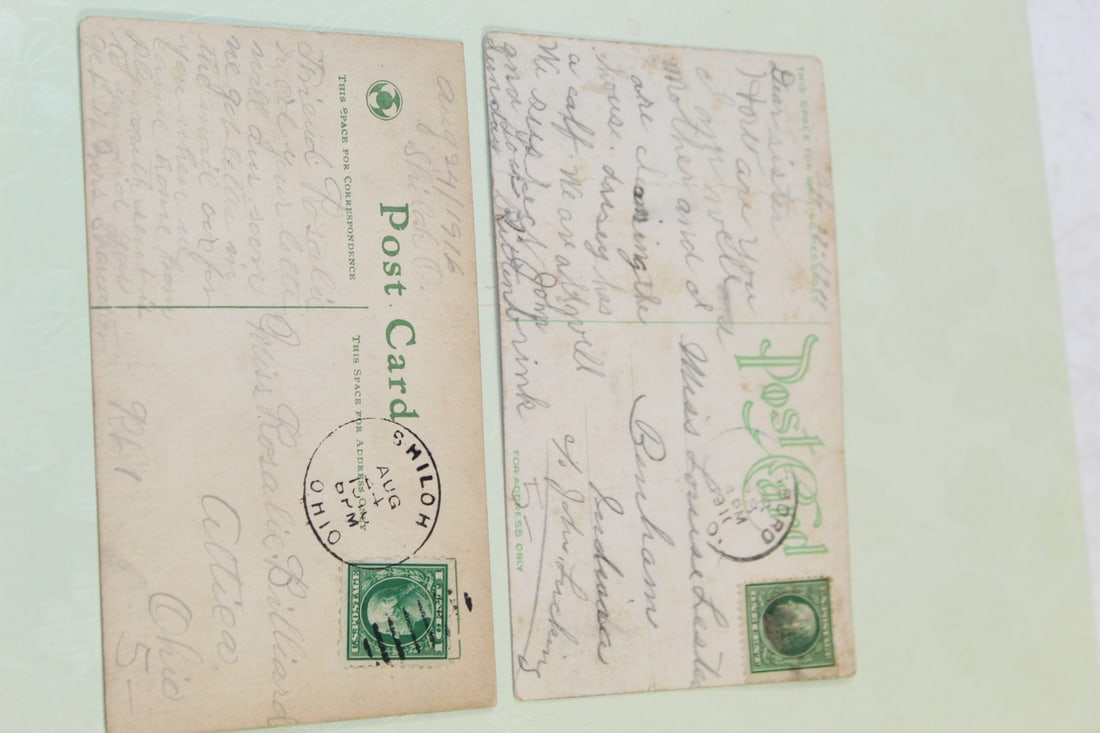 Two Old Chinese Scene Postcards - 2