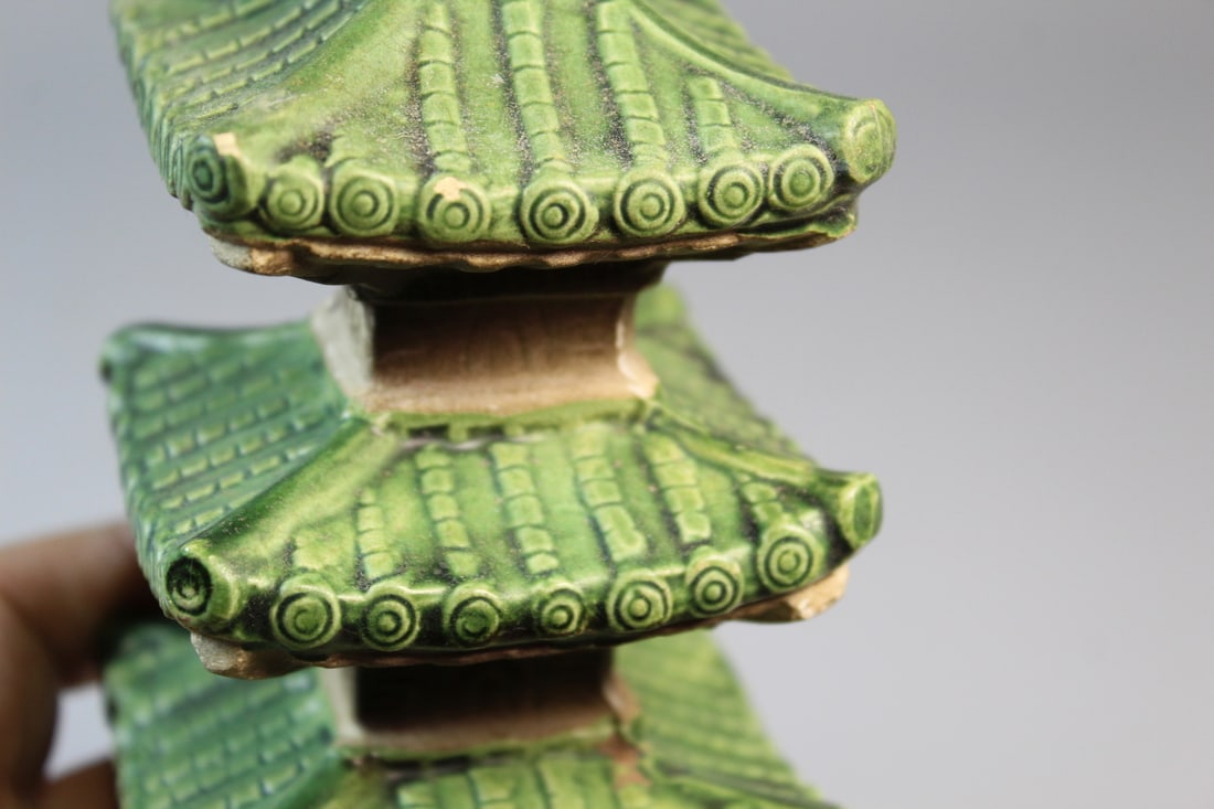Sancai Glazed Pagoda - 3