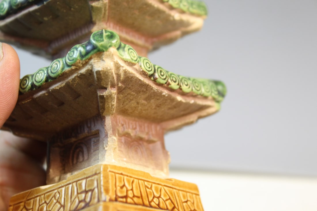 Sancai Glazed Pagoda - 4