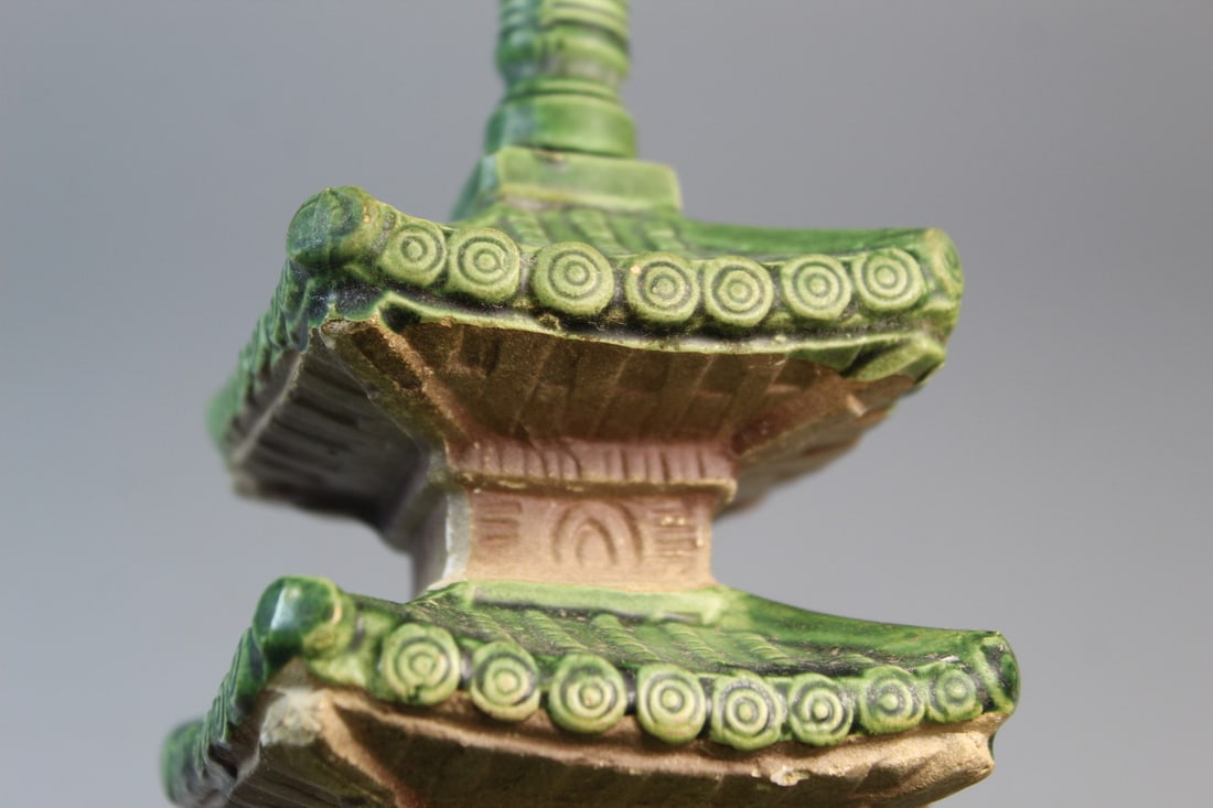Sancai Glazed Pagoda - 7