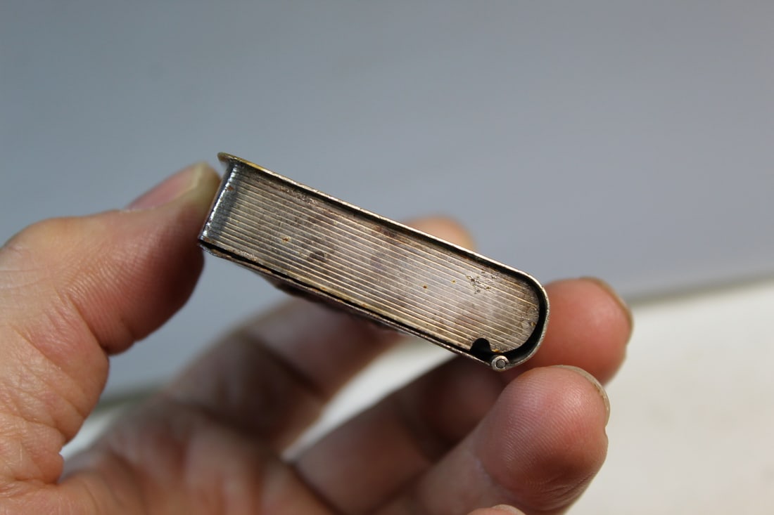 Antique Silver Snuff Box - 4