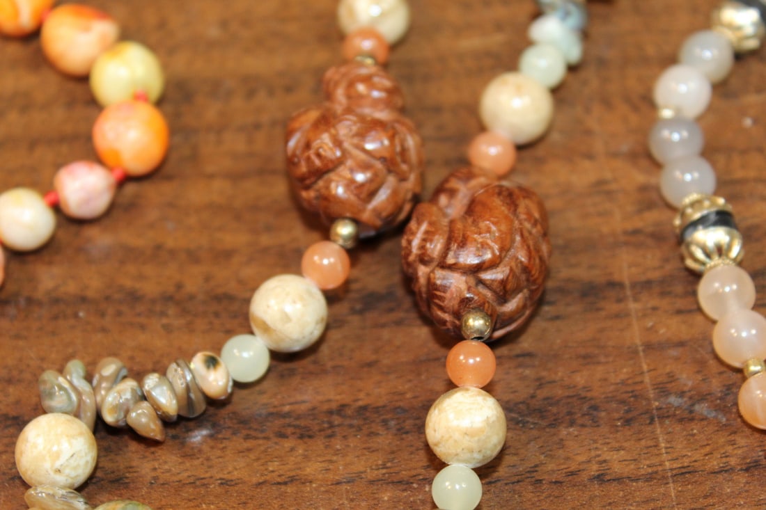 Three Beaded Necklaces - 3