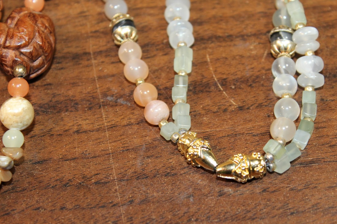 Three Beaded Necklaces - 4