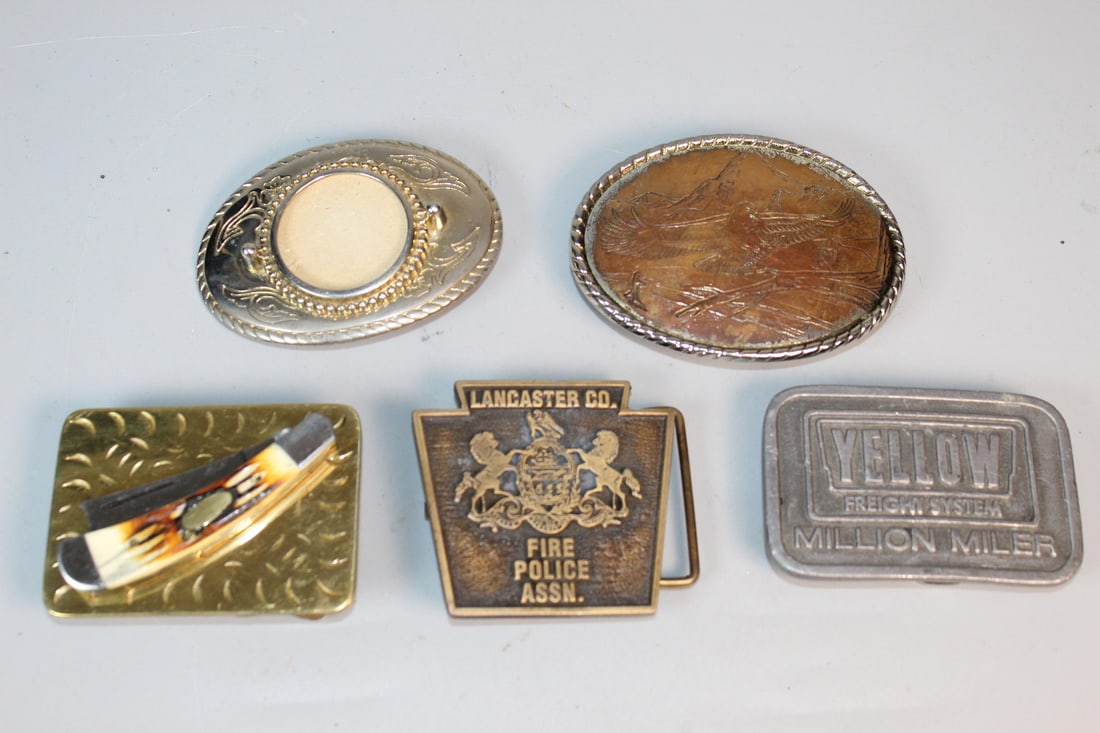 Five Belt Buckles (1 of 6)