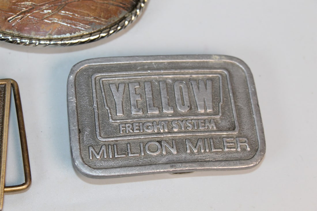 Five Belt Buckles - 4