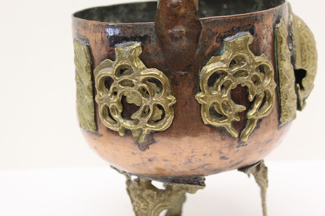 Antique fireplace pail - 5
