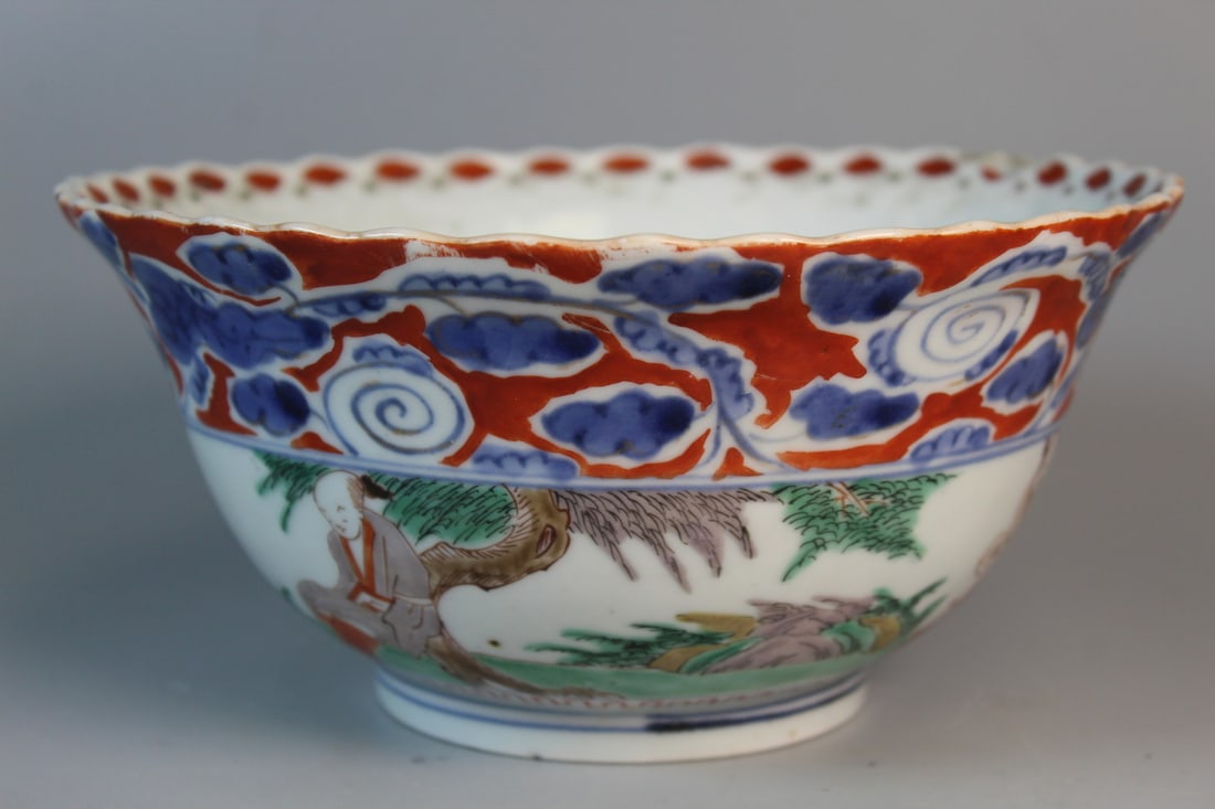 Antique Japanese Porcelain Bowl (1 of 9)