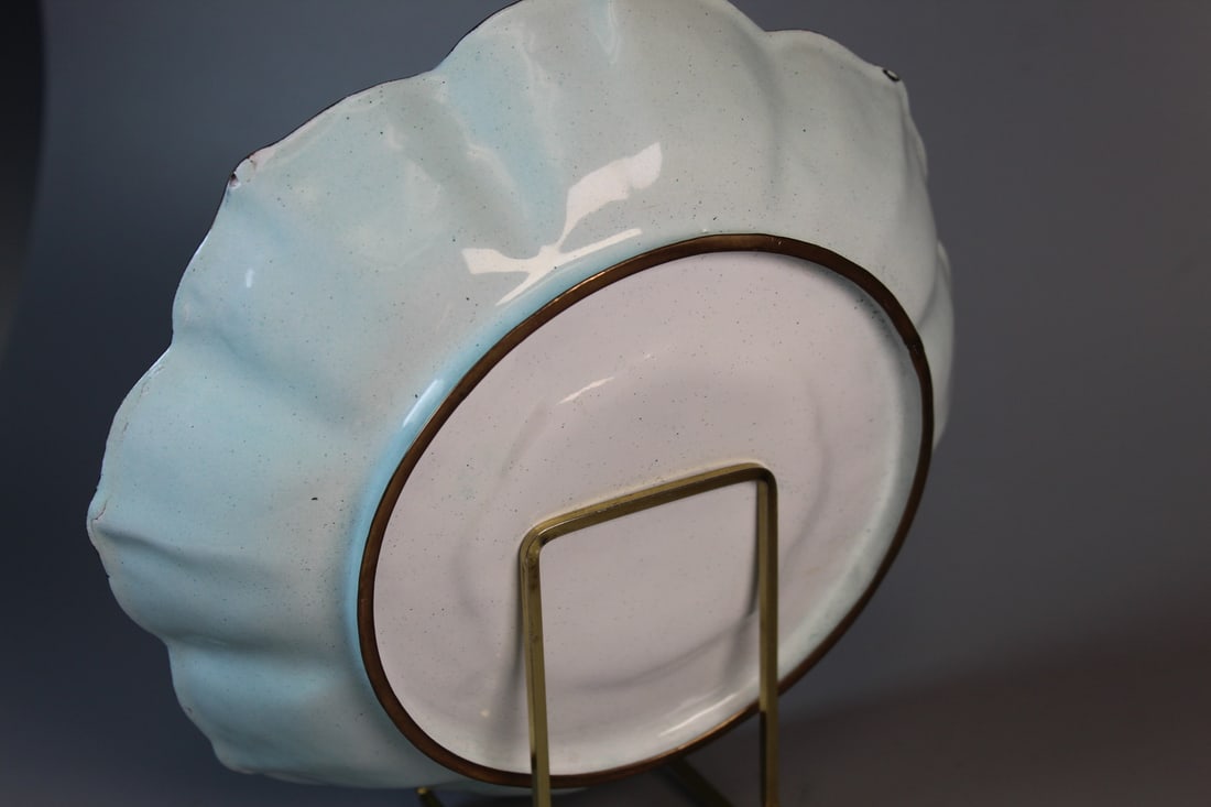 Chinese Enameled Dish - 6