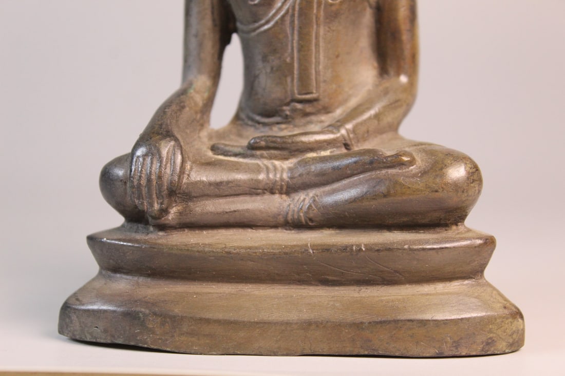 Thai Bronze Buddha Statue - 4