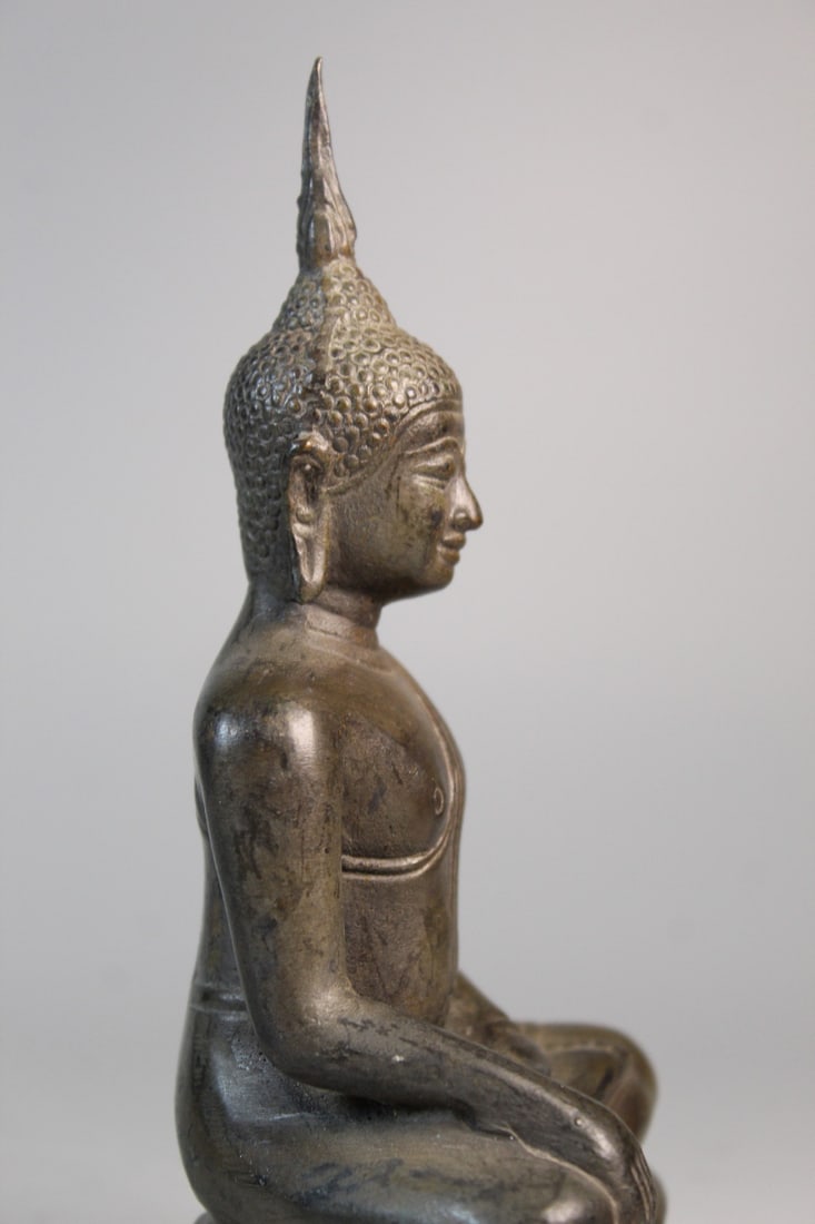 Thai Bronze Buddha Statue - 5