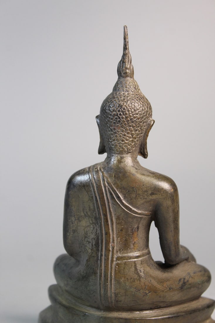 Thai Bronze Buddha Statue - 7