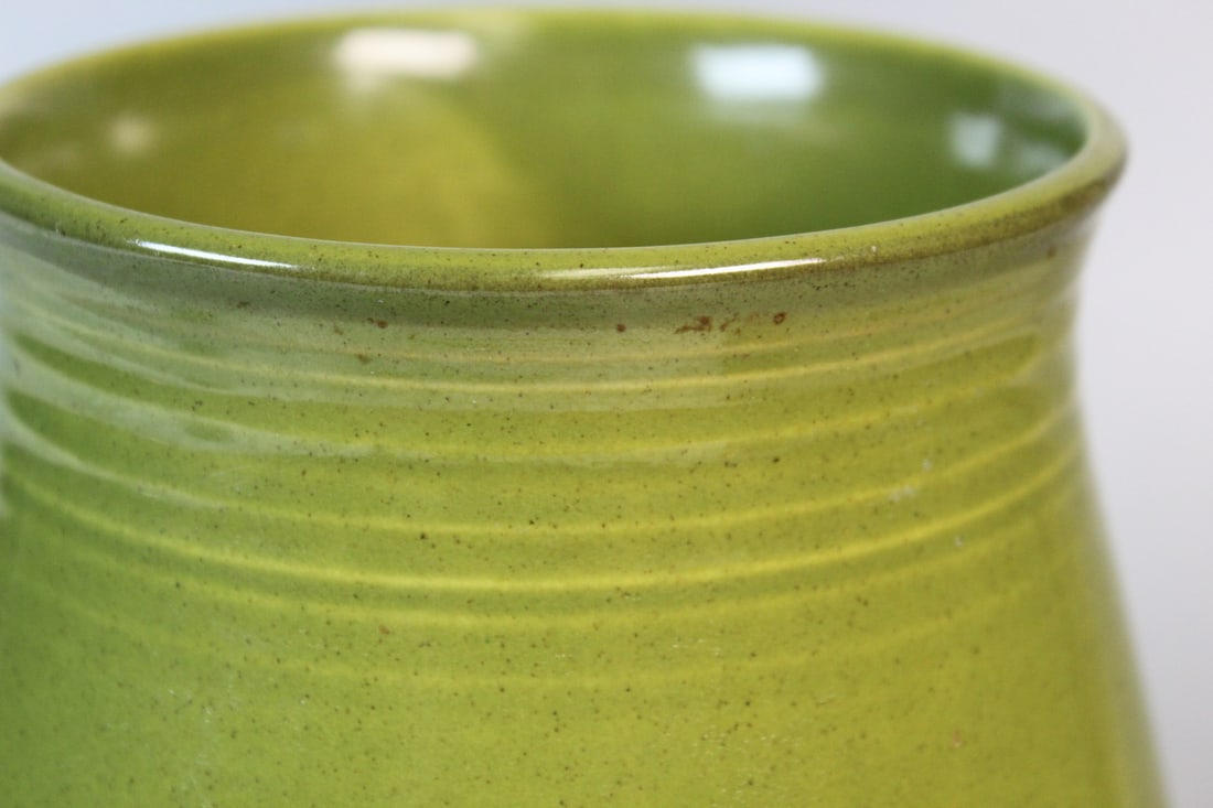 Green Glazed Vase - 2