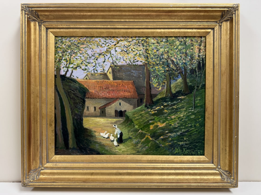 Oil painting on Canvas by John Bryant "For Camille" (1 of 3)