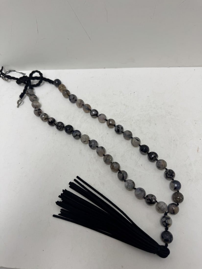 Agate Beads necklace (1 of 2)