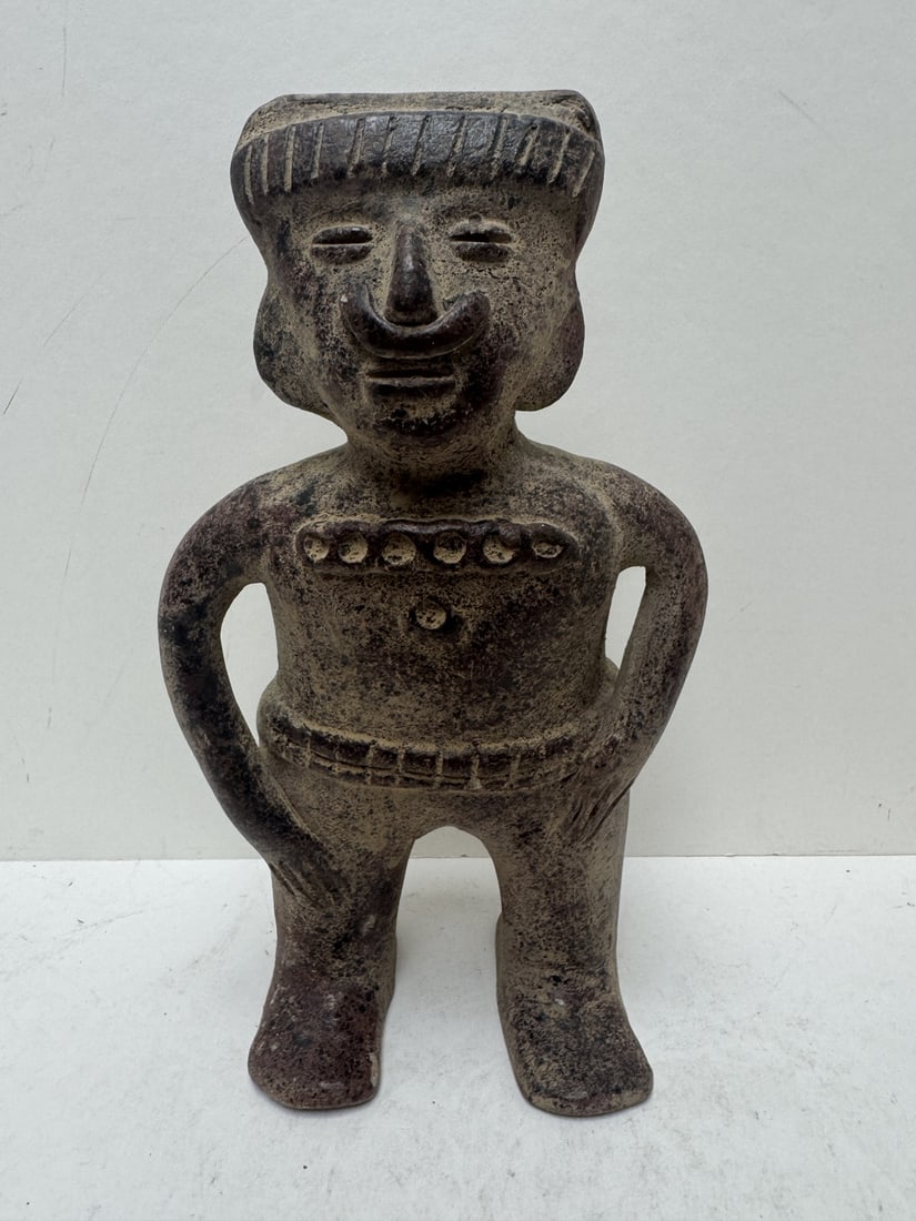 Pre Colmbian style Terracotta Sculpture (1 of 3)
