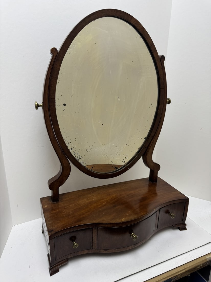 Vintage Vanity Dressing Table Swing Mirror (1 of 8)