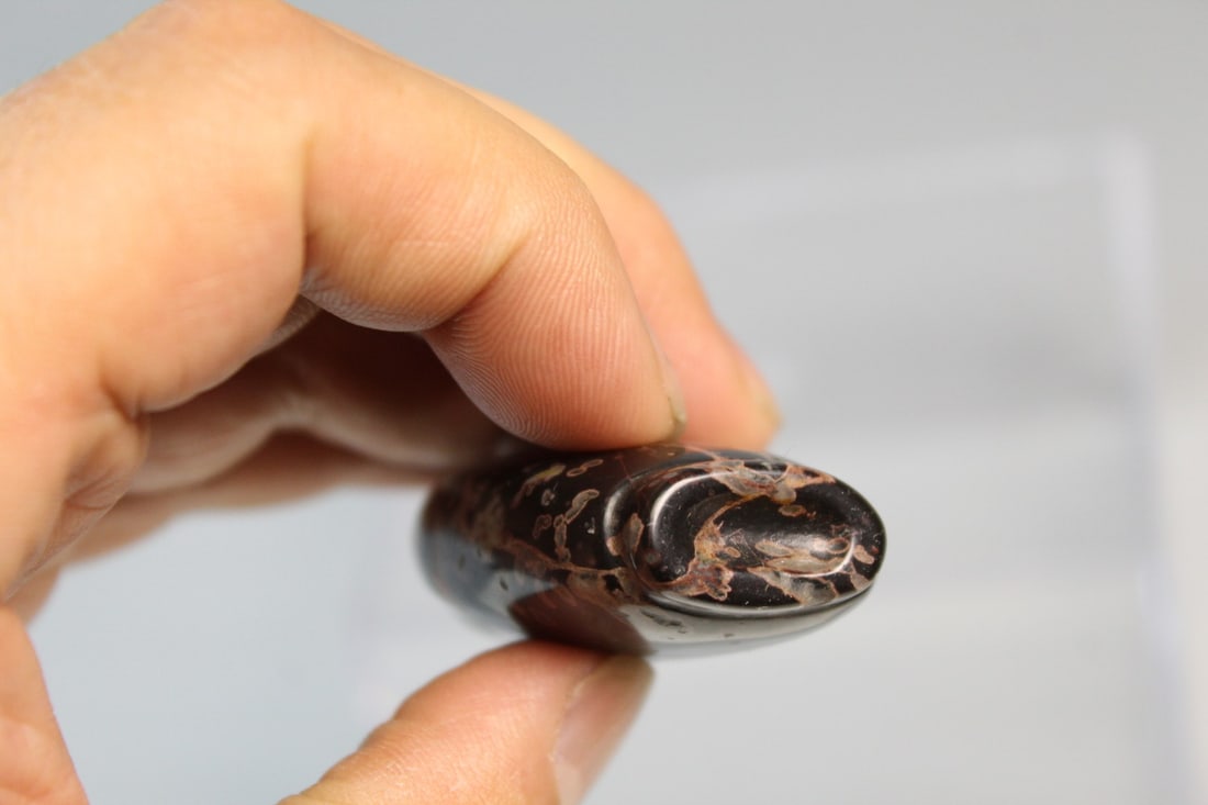 Chinese Puddingstone Snuff Bottle - 4