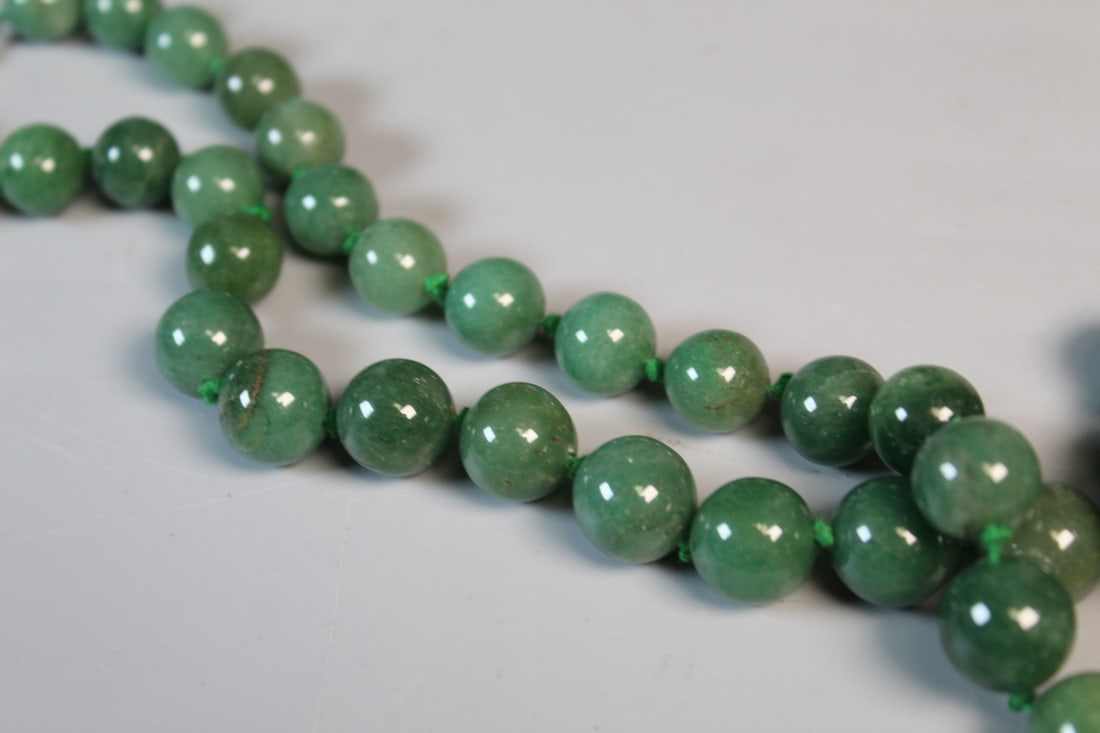 Jadeite Beads Necklace - 5