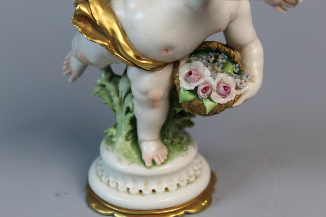Capodimonte Cherub Figurine - 4