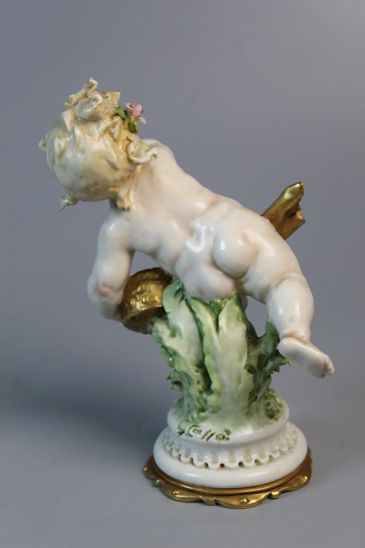 Capodimonte Cherub Figurine - 7