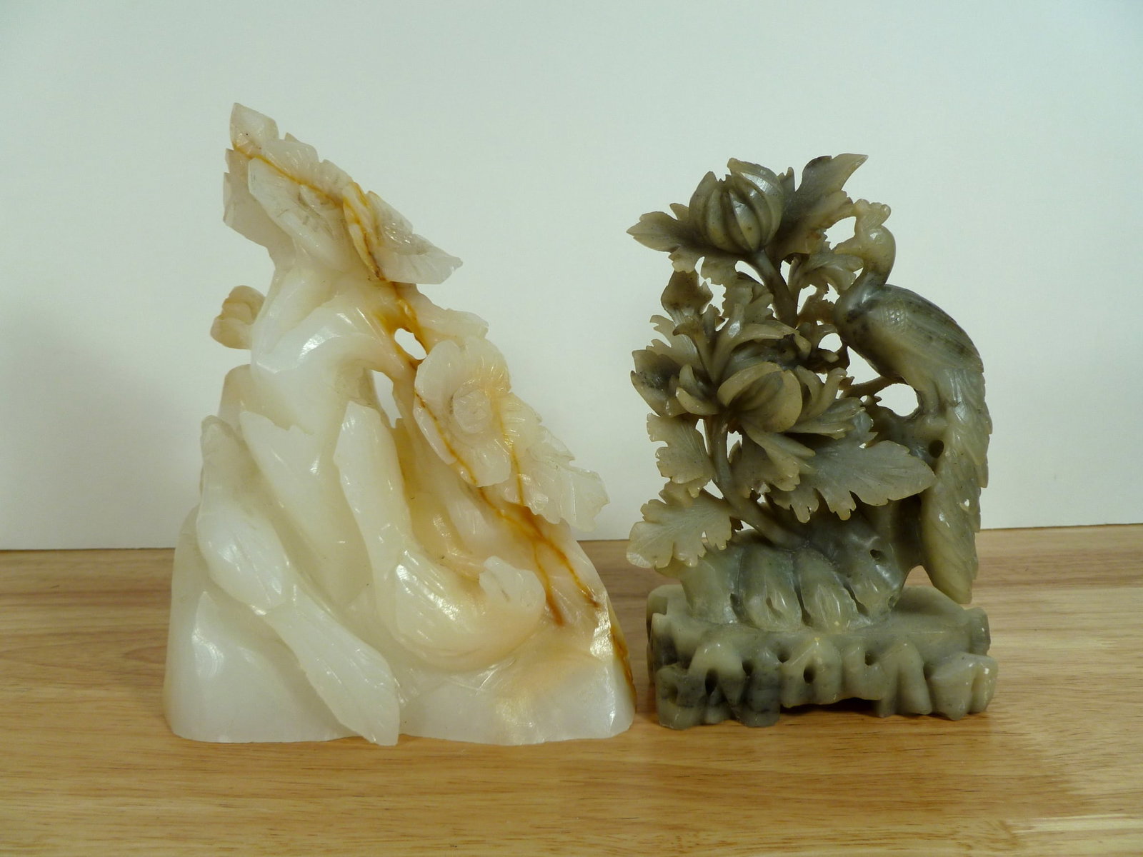 Two Chinese Soapstone Carvings (1 of 6)