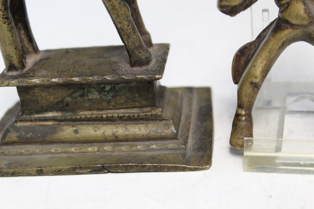 Two Indian Bronze Statue - 4