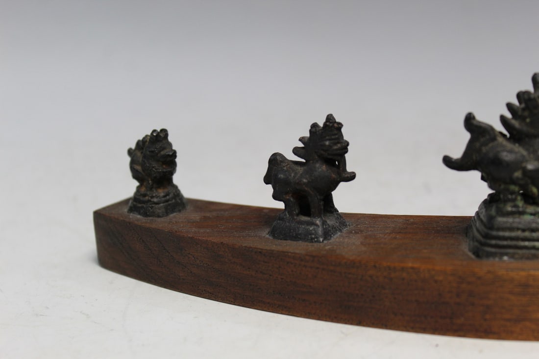 Thai Weight Set on Stand - 6