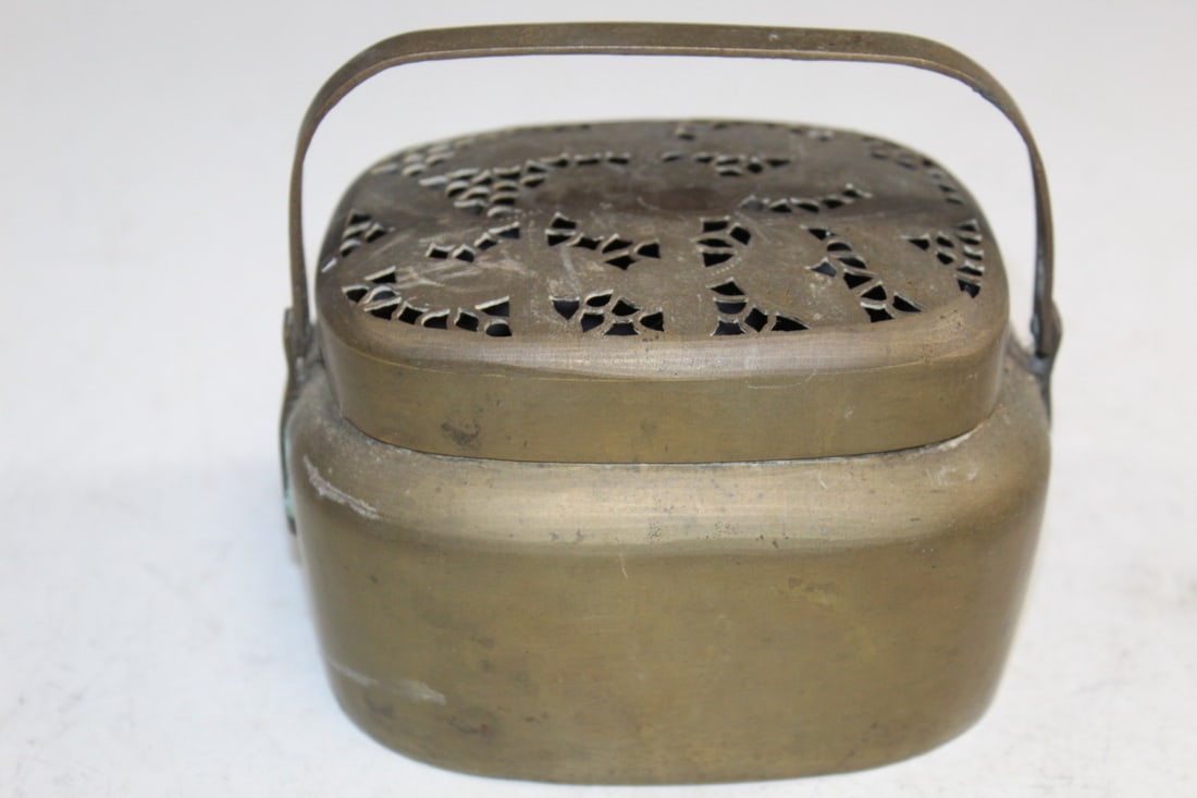 Chinese Brass Hand Warmer (1 of 4)