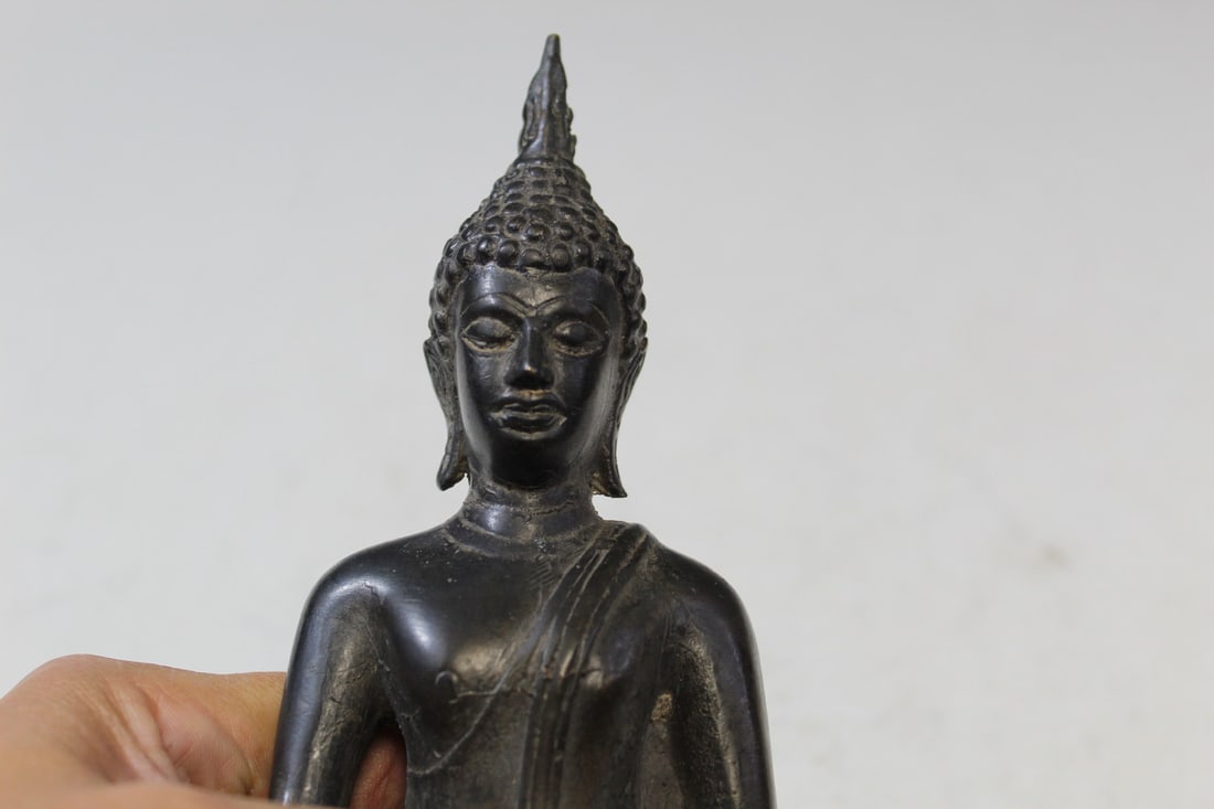 Thai Bronze Buddha Statue - 3
