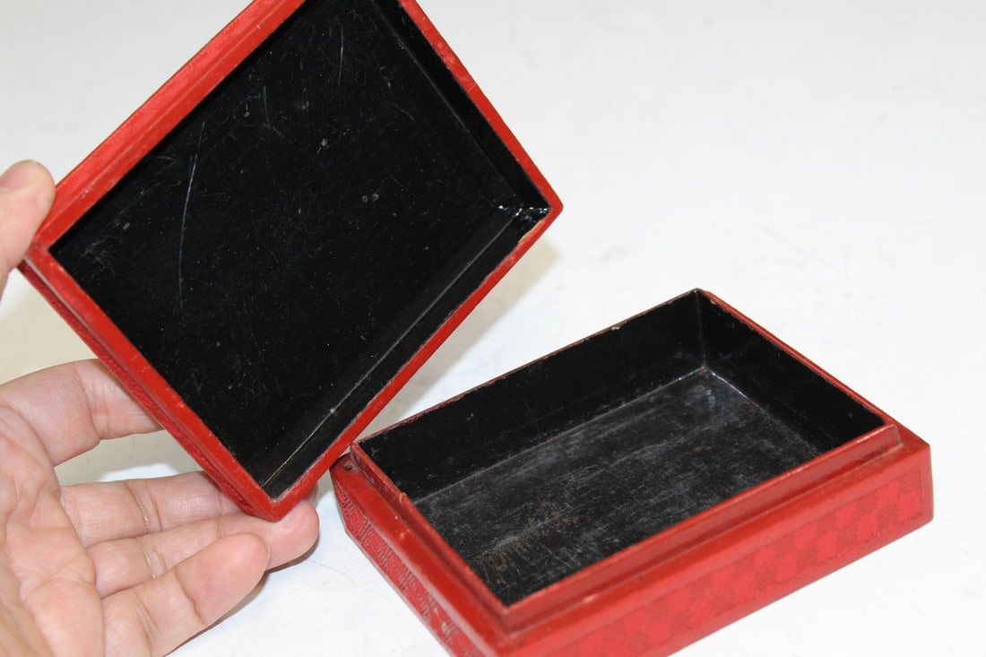 Chinese Cinnabar Box - 3