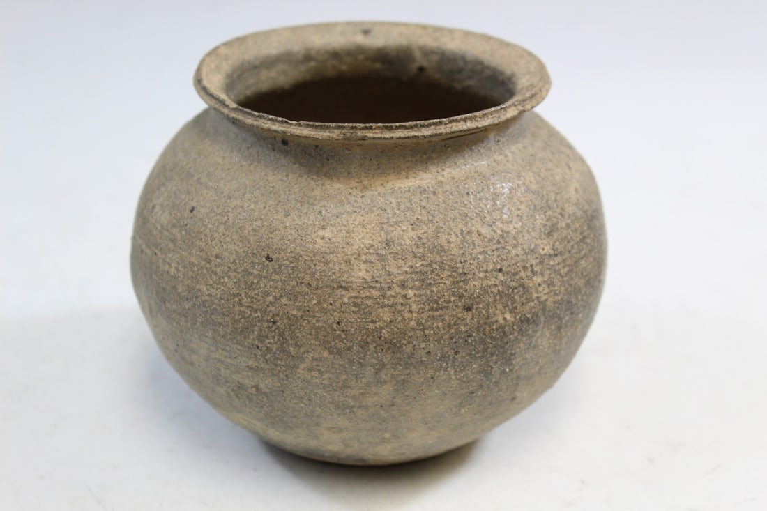Antique Asian Pottery Jar (1 of 7)