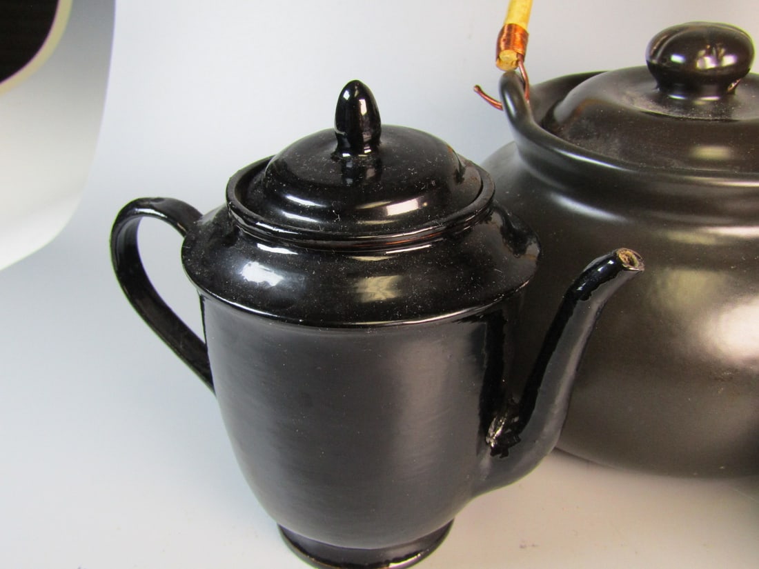 Three Asian Teapots - 4