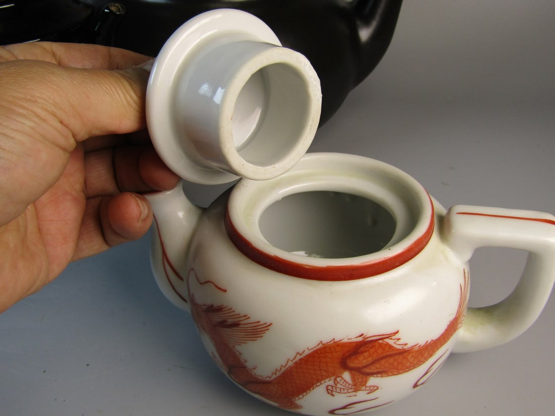 Three Asian Teapots - 6