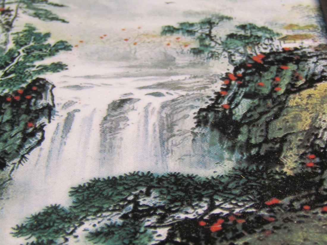 Five Chinese Wall Panels - 7