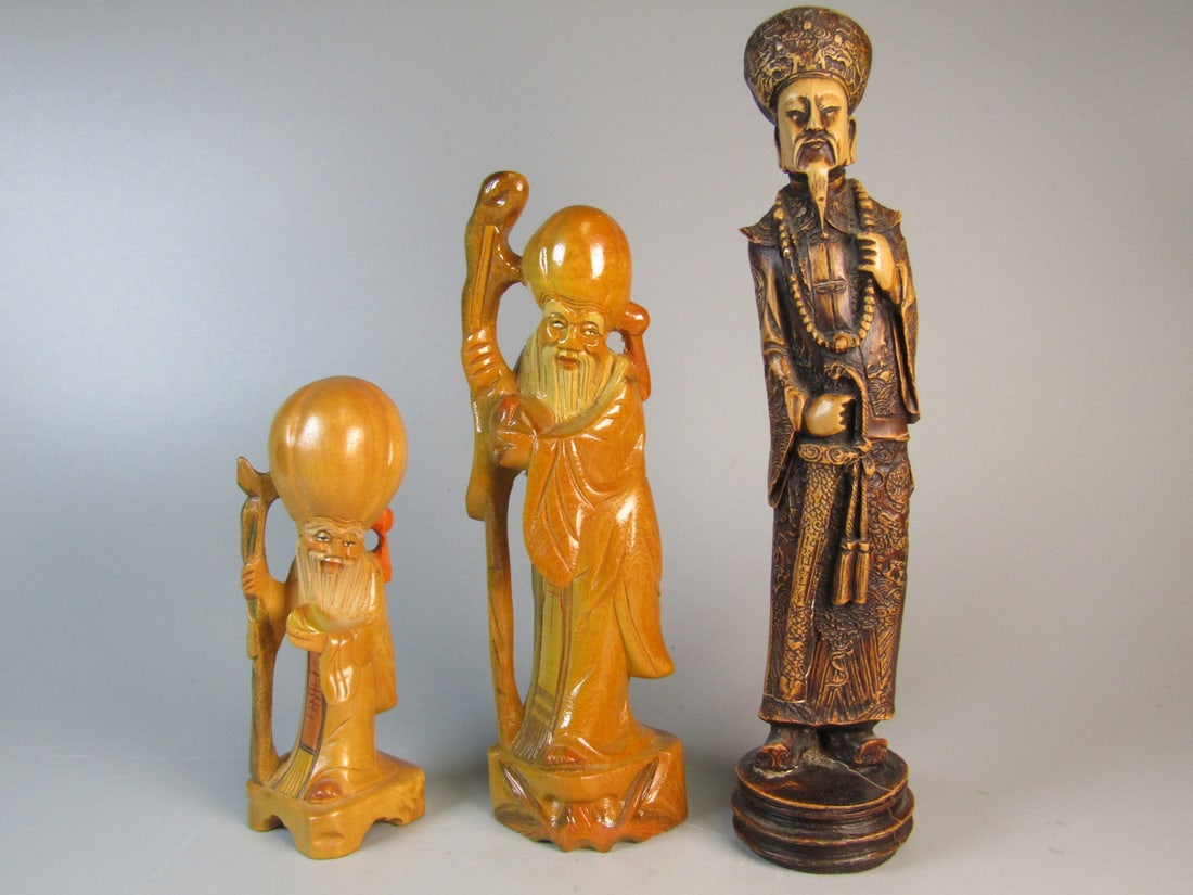 Three Chinese Figures (1 of 6)