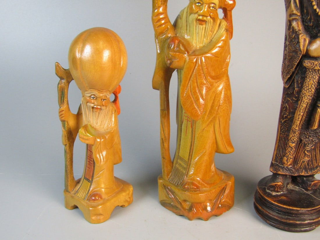 Three Chinese Figures - 3