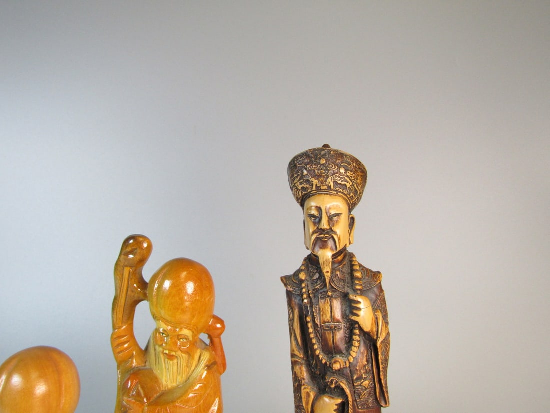 Three Chinese Figures - 4