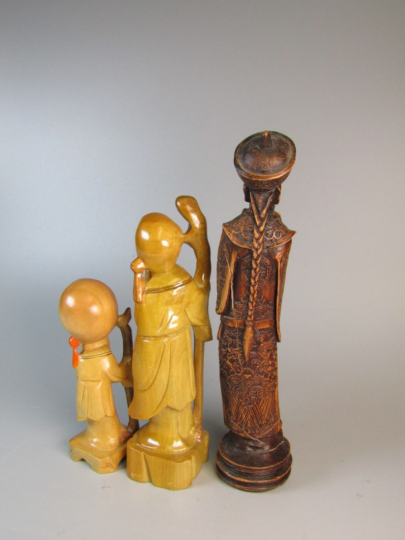 Three Chinese Figures - 6
