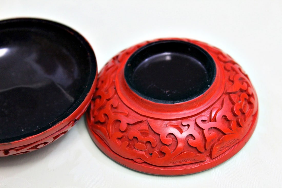 Chinese Cinnabar Box - 4