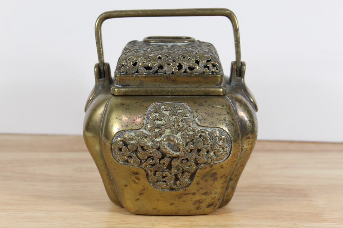 Japanese Brass Incense Burner (1 of 8)