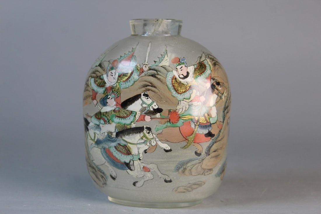 Chinese Inner Painting Glass Snuff Bottle (1 of 8)