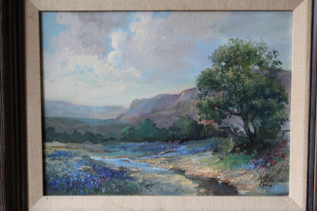 Marilyn Todd-Daniels, Landscape oil on canvas. (1 of 9)